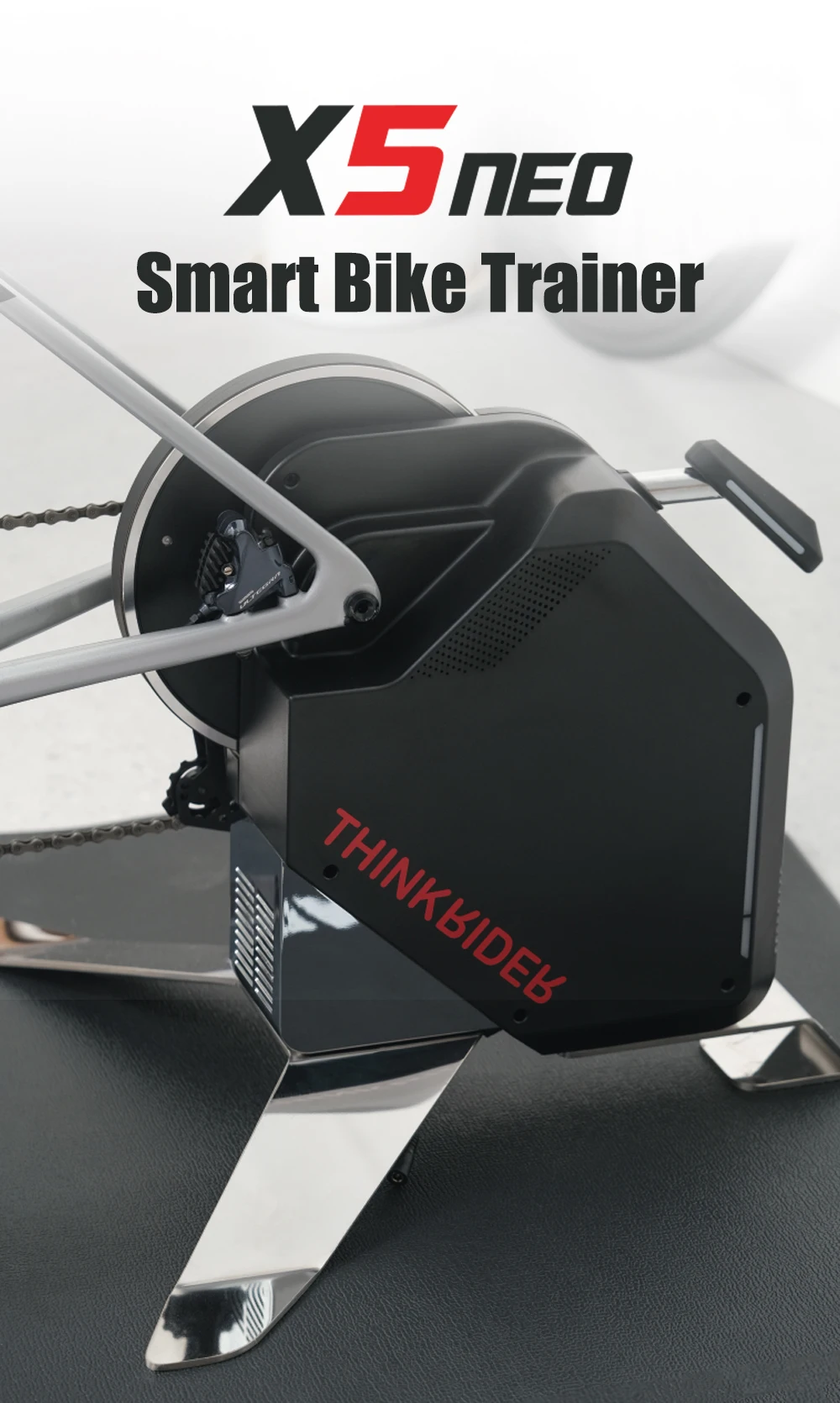 repetir resistirse Todavía Campaña - Rodillo inteligente Thinkrider Bicicleta para Entrenar X5 Neo,  compatible con Zwift, Garmin, Bryton | MTBeros - Tu foro de ciclismo MTB