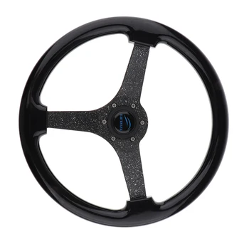 

Marine Grade 3 Spokes Steering Wheel Universal for Pontoon Boat Yacht