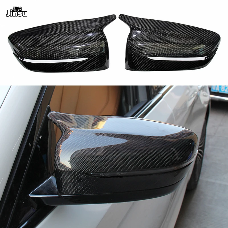 

Replacement Mirror Cover For BMW 5 Series 525i 530i 540i G30 G31 Side Rear Mirror Left Hand Driver Carbon Fiber M style 2018
