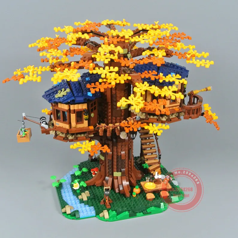 Online Neue 2019 Neue Baum Haus MOC Ideen Fit Legoings Modell Bausteine Ziegel Kinder Pädagogisches Spielzeug Geschenke 21318 Kid