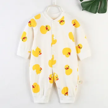 

0-2Years Baby Boy Girl Romper Cute Animal for Newborn Baby Cotton Clothes Long Sleeve Kids Jumpsuit Baby Outfits Spring Summer