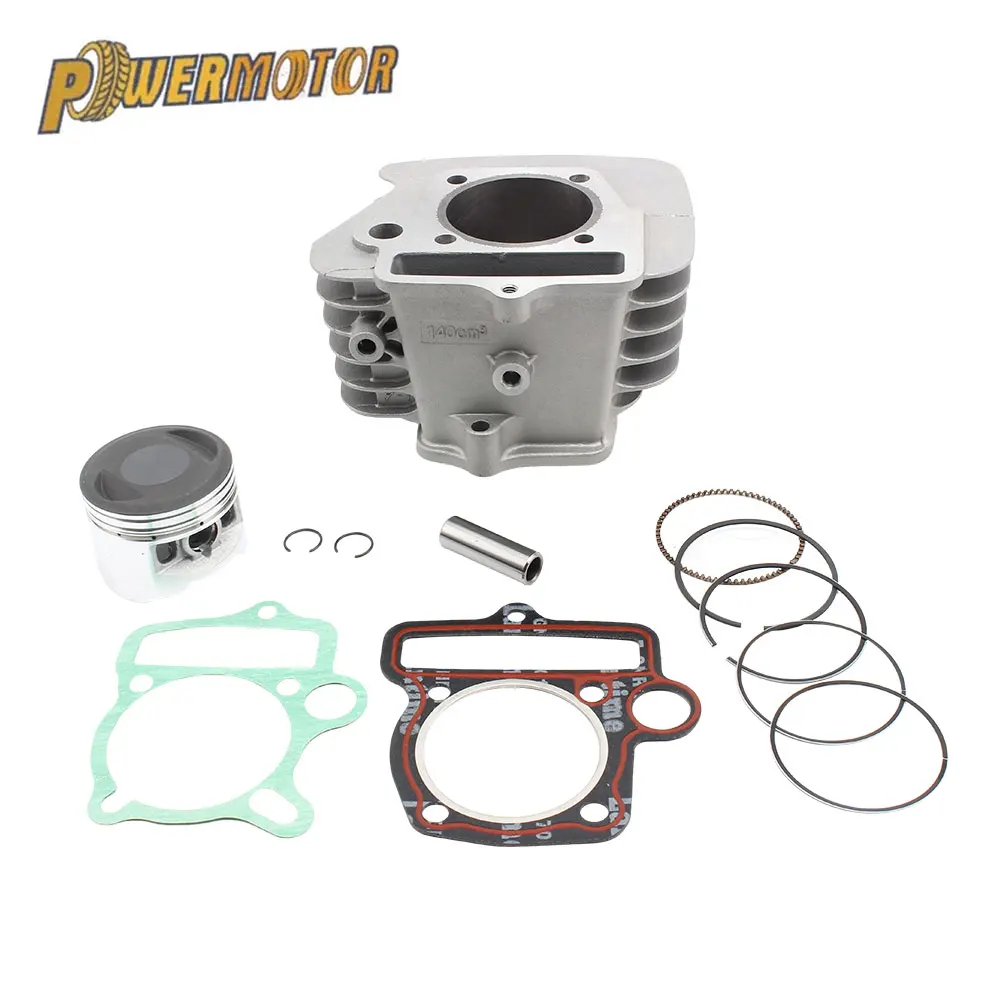 Per Yx140 Moto Motore Barile Cilindro Corpo Perno Pistoni Anelli Guarnizione 56Mm Foro 140Cc Thumpstar Quad Atv Moto Pit Dirt Bike