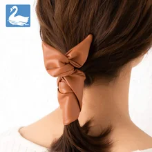 

Trendy Silicone Hair Scrunchies Foldable Hair Tie Woman High Ponytail Hair Rope Hair bands DIY Hairstyle Tool Hair Accessories