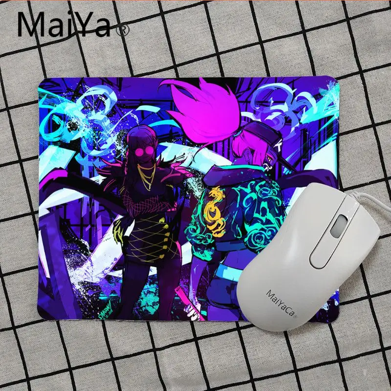 Maiya Top Quality virtual girl band KDA Laptop Computer Mousepad Top Selling Wholesale Gaming Pad mouse