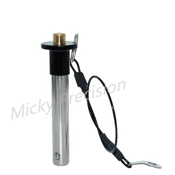 

Line array speaker pin Quick release pin with lanyard SUS304 lock pins Double beads Top-out Type diameter 8,length 10-100mm