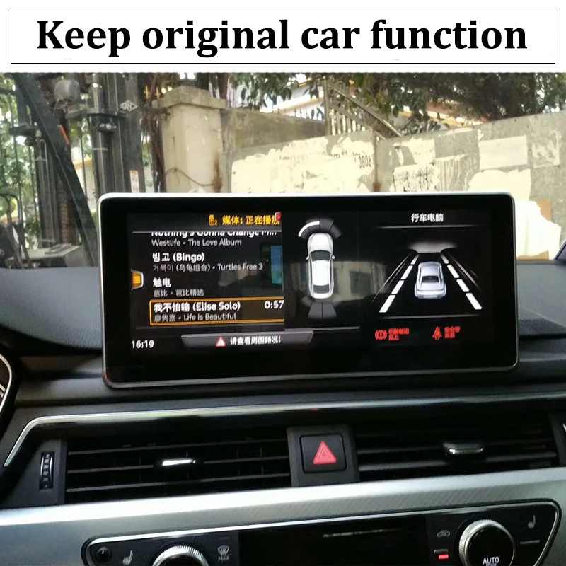 Top Liandlee Car Multimedia Player NAVI 10.25 inch For Audi A5 F5 2016~2018 CarPlay TPMS Radio Stereo GPS Navigation 2