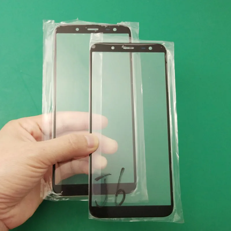 5 шт. оригинальное стекло + OCA клей для Samsung Galaxy J6 J600 J600F J600G J600DS ON6 на 6 ЖК передний