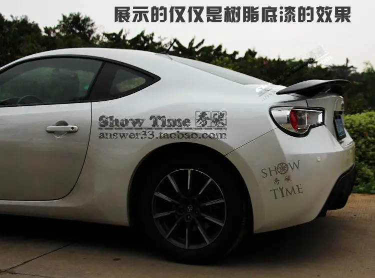 Подходит для TOYOTA 86Silk Blaze BRZ Silk Blaze 86 BR спойлер из углеволокна