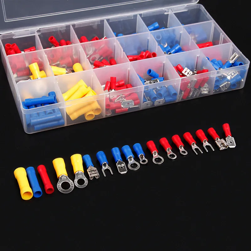 Ассорти Электрические провода обжимные соединители изолированные