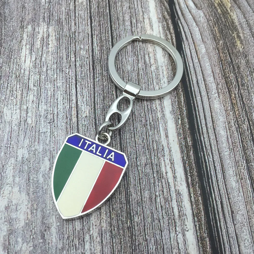 ホリデー観光お土産メダルキーホルダーイタリア金属合金文字賞