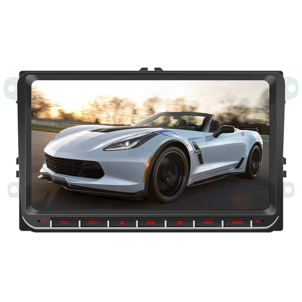 Android 10.1 Car Radio Multimedia Video Player 9 inch FM WIFI Bluetooth GPS navigation Auto Stereo GPS In Dash Head Unit for VW