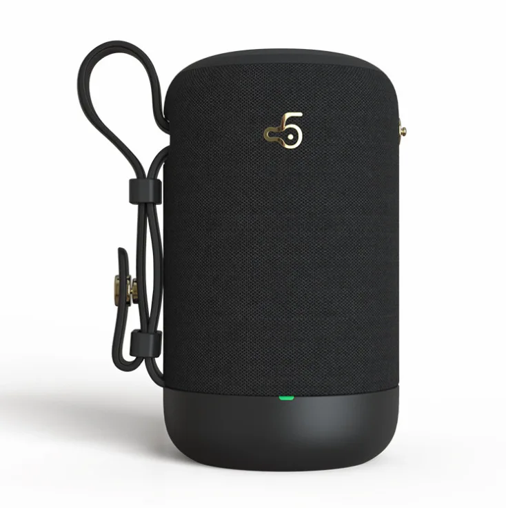 Nennbo портативный TWS Bluetooth 5,0 колонки открытый водонепроницаемый стерео Саундбар беспроводной громкоговоритель 3D объемный звук сабвуфер - Цвет: Черный