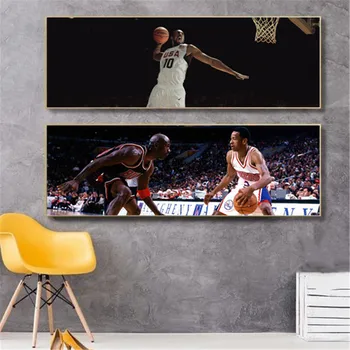 

Oil Painting NBA Stadium Moments Picture Poster Canvas Print Painting Wall Art Living Room Home Decoration