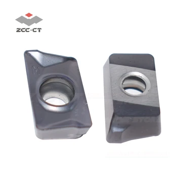 

50pcs Milling-insert ZCC YBG302 APKT11T308-PM APKT11T308 APKT 11T308-pm ZCC.CT Carbide CNC Milling tool face milling insert