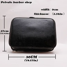  Salon Hairdressing Bag Beauty Pack Hairdresser Scissors Storage Box Portable Cosmetic Bin Haircut Tool High Capacity Case Pouch 