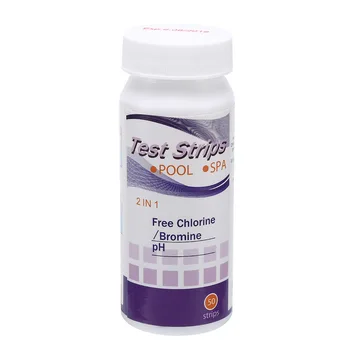 

50pcs Pool Spa Test Strips Hot Tub Chlorine PH Alkalinity Spa Swimming Pool Testing H7JP