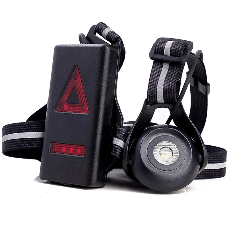 

Newest Outdoor Sport Running Lights Q5 Led Night Running Flashlight Warning Lights USB Charge Chest Lamp