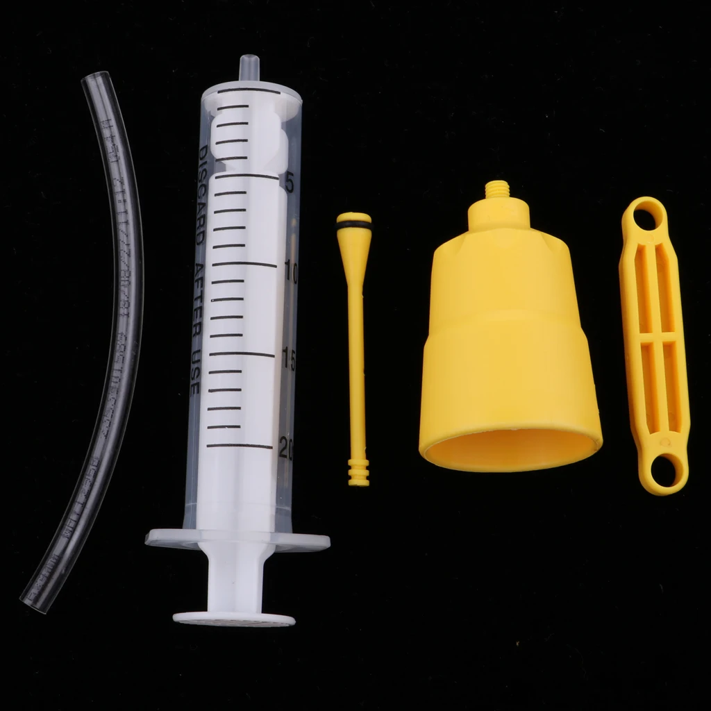 Perfeclan Road Bike Bicycle Disc Brake Mineral Oil Bleeding Filling Tool Kit