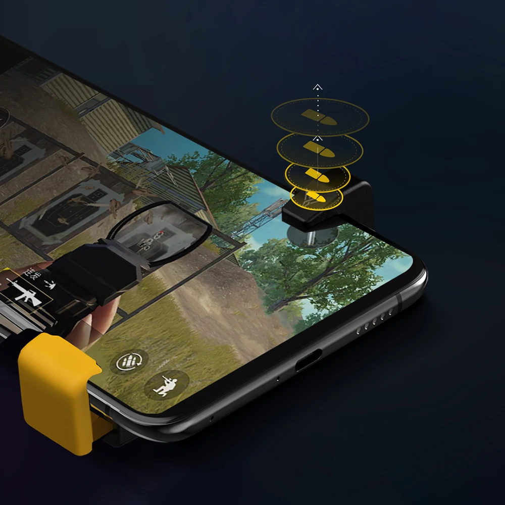 Ручной контроллер стрельбы Fengcibutton типа игровая ручка игровой кронштейн триггер мобильный геймпад для Android/IOS