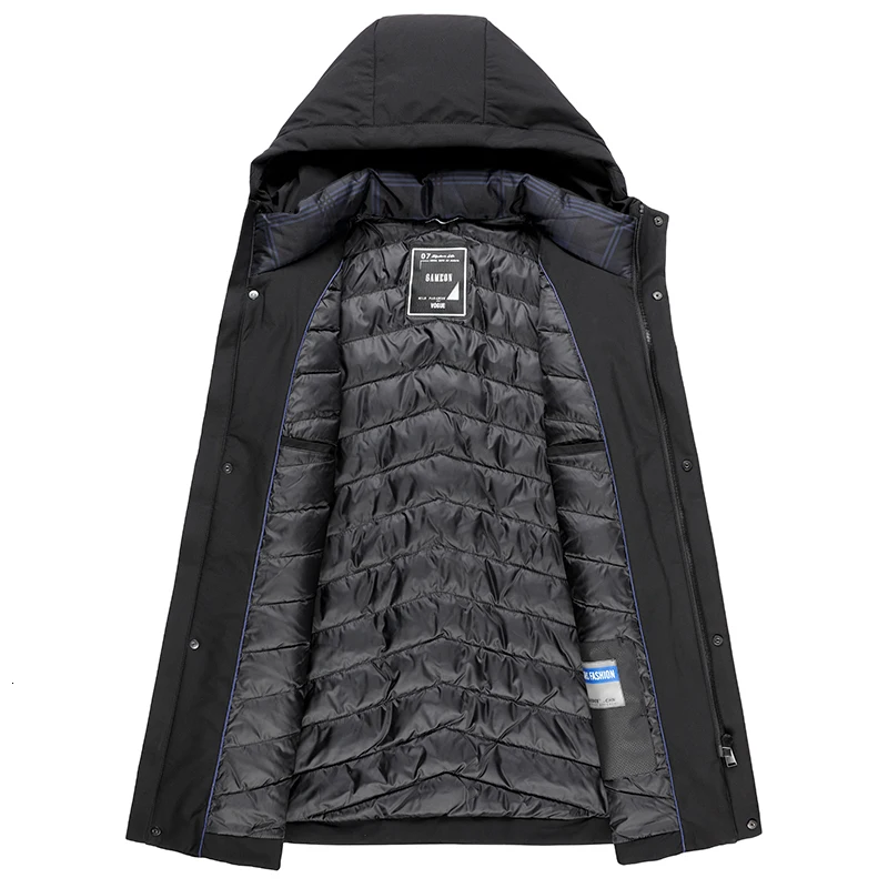 Большой размера плюс 10XL 9XL 8XL 7XL зимняя куртка мужская длинная парка куртка Толстая шапка парка пальто мужская зимняя куртка пальто одежда
