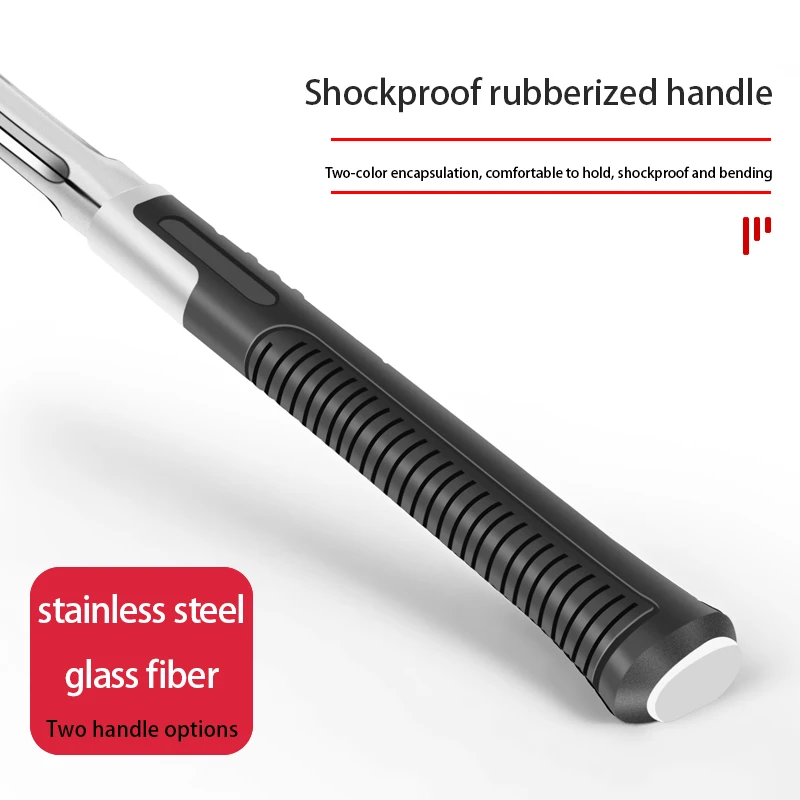 OUDISI Heavy Claw Hammer 100Z/130Z Nail Hammer Tool Steel