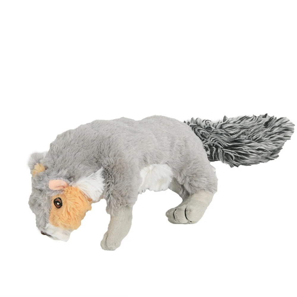 Squeaky Fun Dogs игрушки в форме животных подарочный набор большая не набитая белка, лиса енот для жевательная игрушка для собак игрушка-Волк