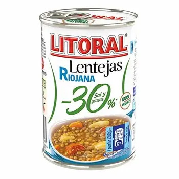 

Litoral Lentejas Riojana 30 % - 425 gr