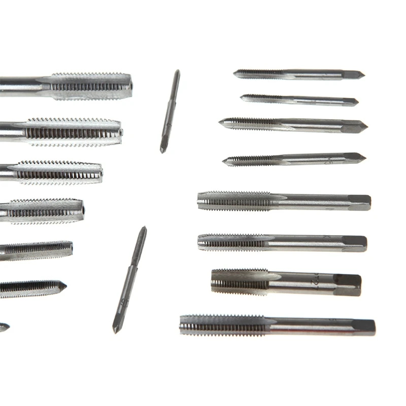 US $39.75 40 Pcs Metric Tap Die Set Hand Threading Tool Tungsten Carbide Screw Thread Bit