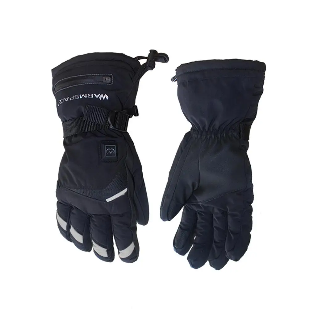 Ski Gloves Temperature 5 Speed Adjustment USB Hand Warmer Charging Heating Finger Heating Warm Safe