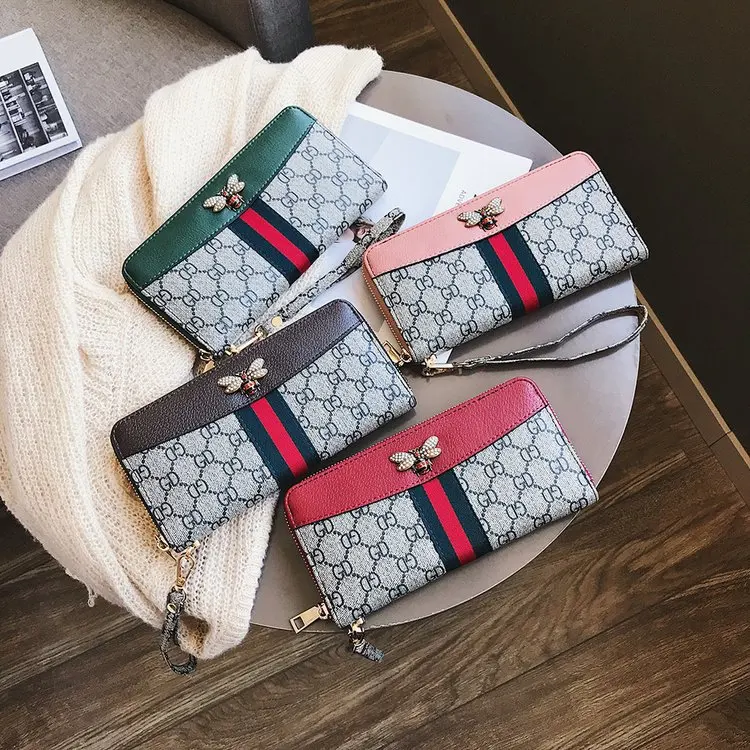 

2019 New Style Wallet Women's Long Europe And America Retro Elegant Handbag