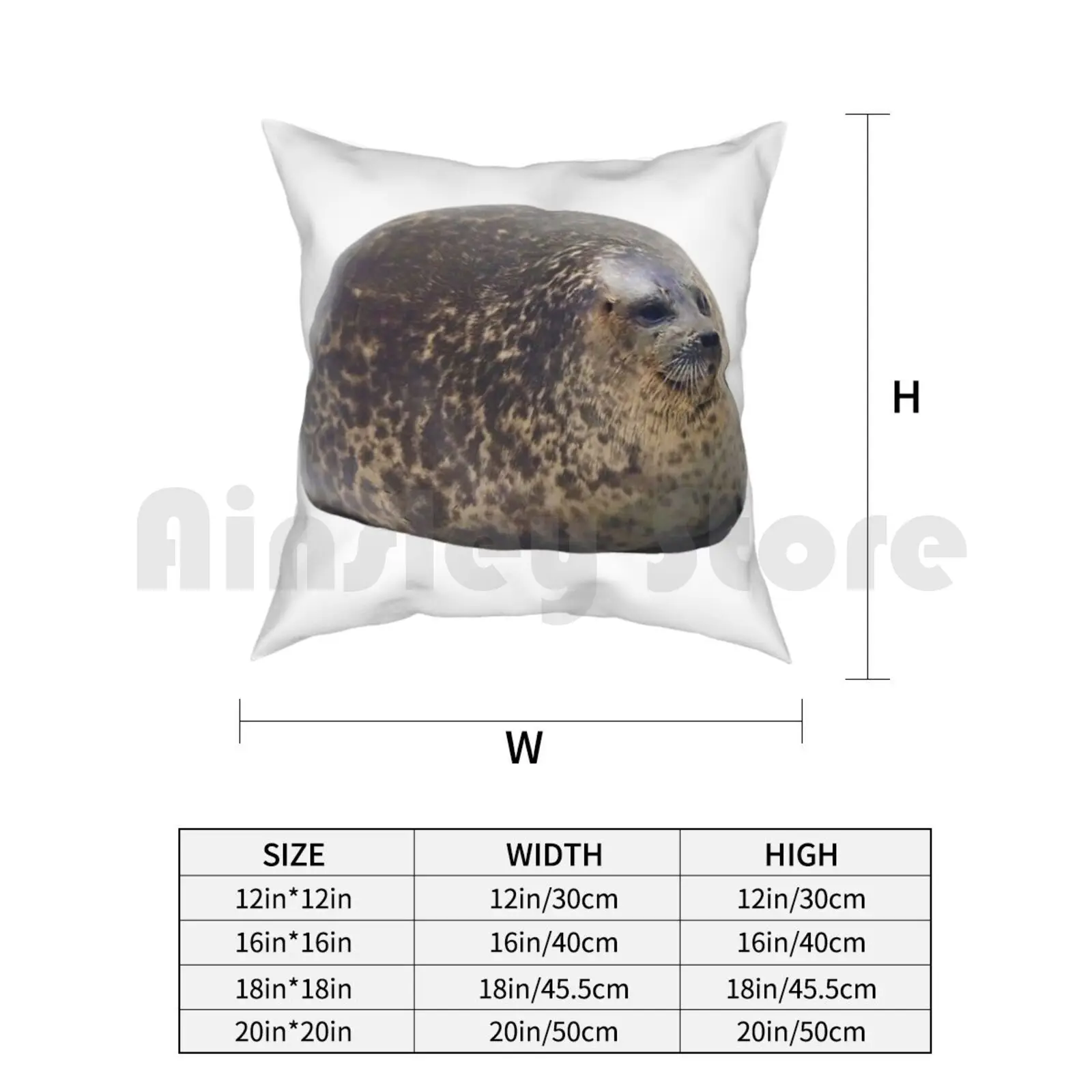 Chubby Seal Body Cushion And Baby Seal Themed Pillow Cases Are The Most  Adorable Cuddle Buddies – grape Japan