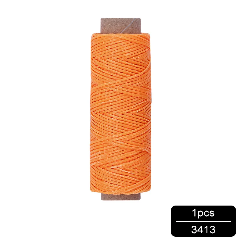 50M 150D 1MM Leather Sewing Waxed Wax Thread Hand Stitching Cord Craft DIY 