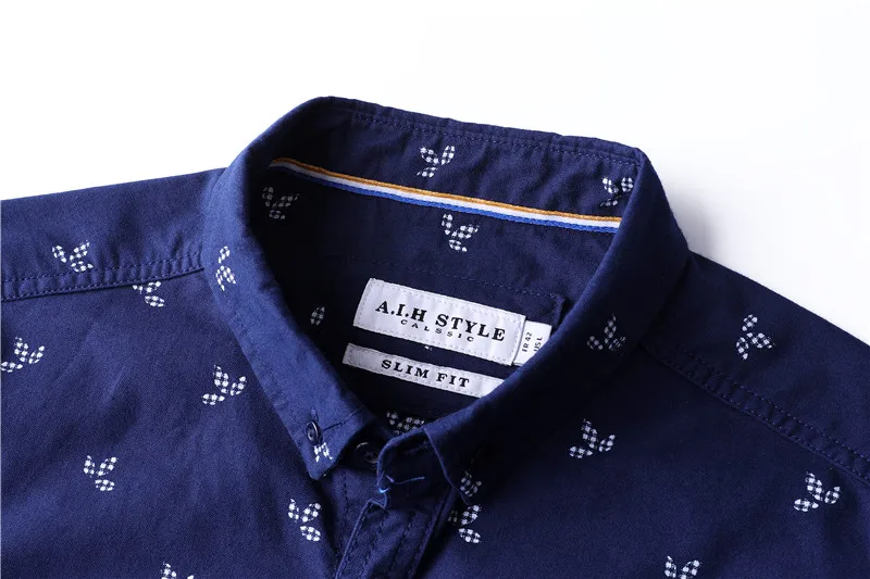 Men's 100% Cotton Printed Casual Shirt - Image 4