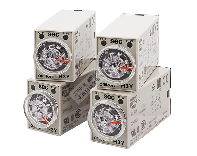 Реле времени Omron H3Y-2-C H3Y2C новинка-1 шт. | Безопасность и защита