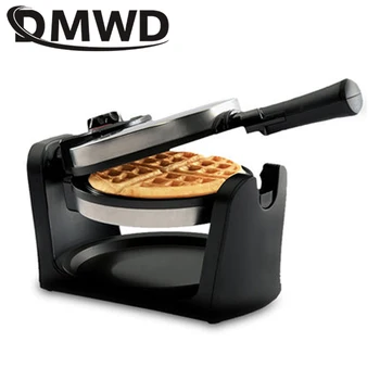 

DMWD Electric Waffles Maker Bubble Egg Cake Oven Breakfast Waffle Machine Egg Cake Oven Pan Eggette Machine Mini Waffle Pot EU