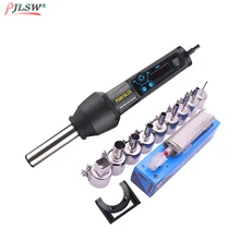 220 В/ЕС США 650 Вт Высокое качество PG8018LCD регулируемый электронный тепловой горячий воздушный пистолет для снятия припоя паяльная станция IC SMD BGA+ насадка