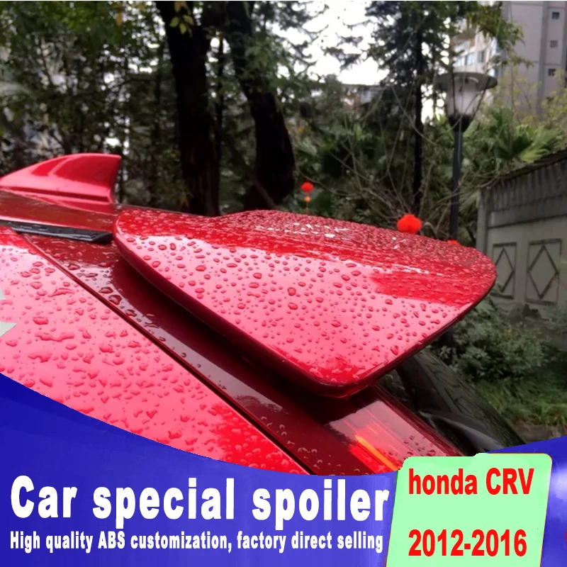 Новый дизайнерский спойлер для Honda CRV CR V прочная Лента стабильный из АБС пластика
