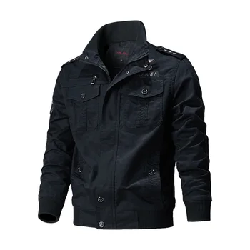 

Autumn Military Bomber Men Jacket Cotton Soldier Safari Style Army Jackets Male Brand Clothing Casual Cargo Jaqueta;YA038