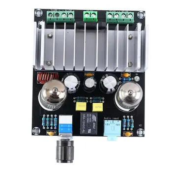 

AC DC 12V BT Digital Tube Power Amplifier Stereo Board 40Wx4 4ohm 4-Channel Amp