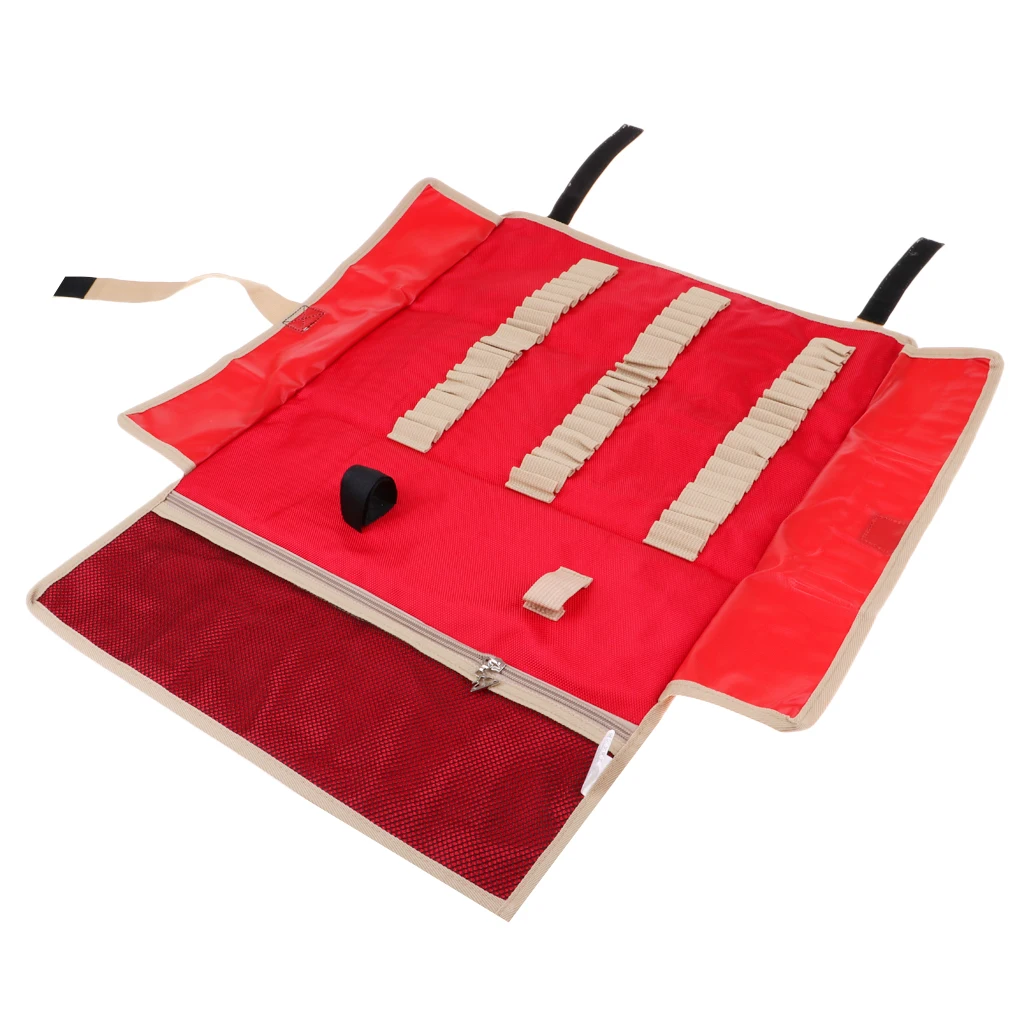 

Outdoor Camping Tent Peg Storage Case Hammer Tote Bag roll up