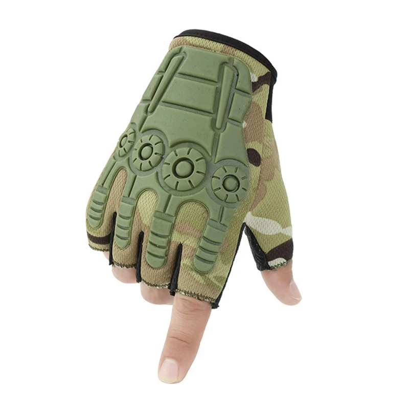 2020 Outdoor Tactical Fingerless Gloves Military Army Shooting Hunting Climbing Cycling Gym Riding Airsoft Half Finger Gloves