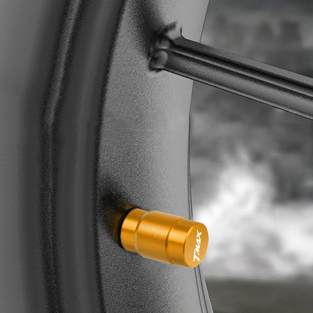 For Yamaha T MAX TMAX 560 530 500 TMAX530 T-MAX 530 2008 -2018 2019 TMAX560 2020 Vehicle Wheel Tire Valve Air Port Stem Cap Plug