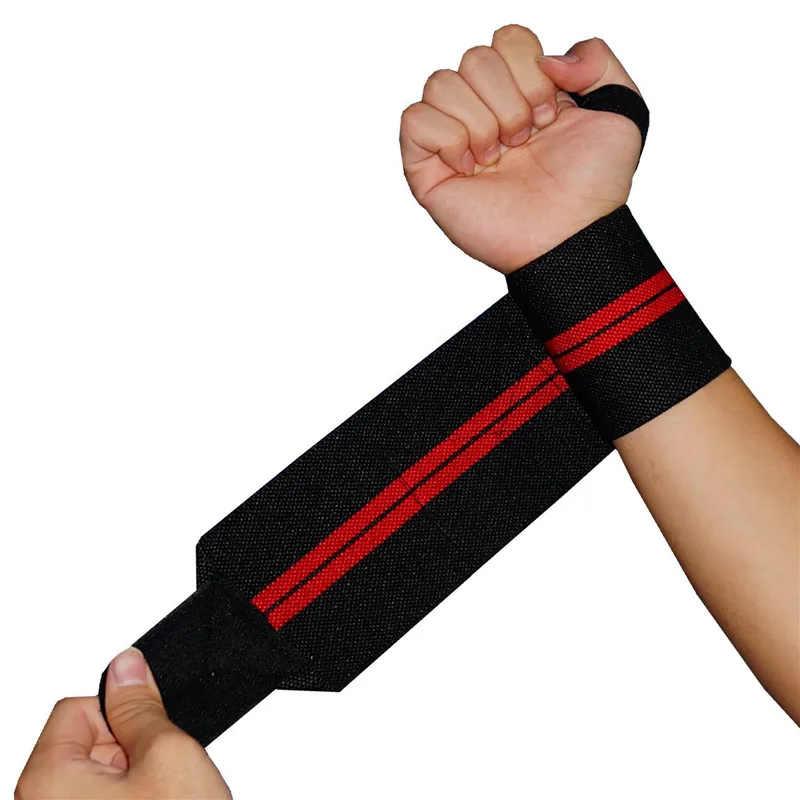 

2 pieces Elastic Bandage Hand Sport Wristband Gym Support Wrist Brace Wrap carpal tunnel Fitness Training Wrist Protector
