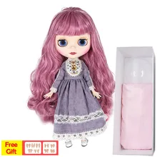 Blyth кукла 1/6 BJD 30 см 7 суставов/19 суставов, белая кожа тела, одежда+ обувь+ коробка набор, куклы игрушки для детей девочек подарочная коробка