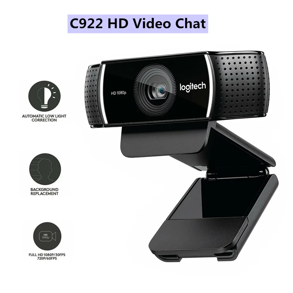Веб-камера Logitech C930c 1080p HD многоплатформенная веб-камера для встречи офиса дома |