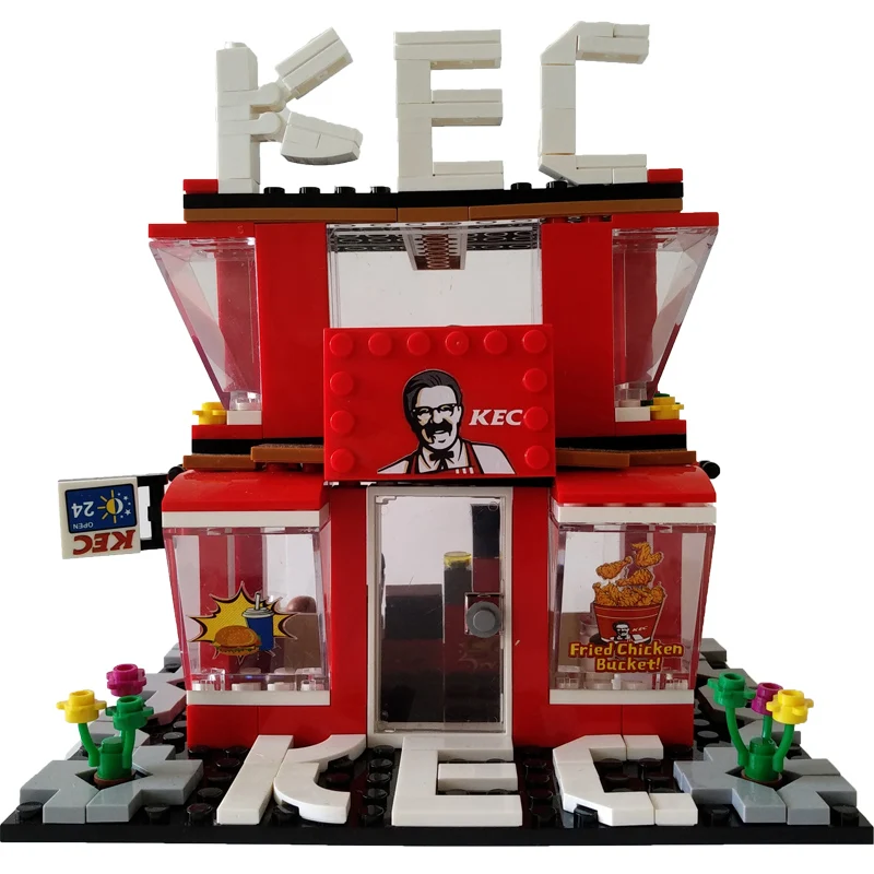 Najtaniej SEMBO City Legoing Streetscape Store zestaw Model klocki klocki widok ulicy zabawki na prezenty dla dzieci