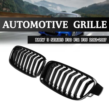 

Gloss Black Front Kidney Grille Racing Grills For BMW 3 Series F30 F31 F35 F80 2012 2013 2014 2015-2018