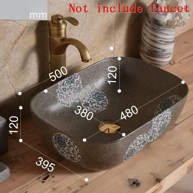MODEL H Собре Encimera Туалет Waschtisch Evier Bagno Wastafel Umywalka судно Bassin Куба Para умывальник поо Banheiro Ванная комната раковина - Цвет: MODEL H