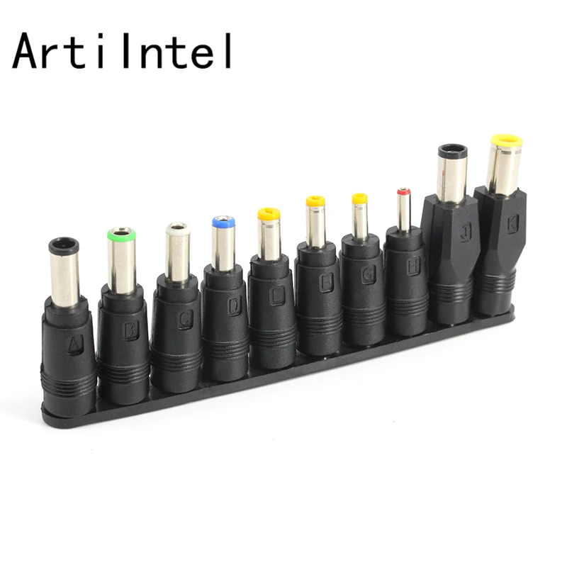 Универсальный 1 комплект = 10 шт./компл. 5pin Jack вилки DC для ноутбука AC адаптеры