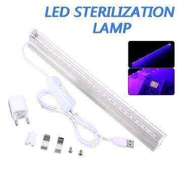 

30cm UV Light Sterilizer Germicidal Lamp Ultraviolet Light Ozone Generator Disinfection LED Sterilizer Lamp for Home 3-5㎡